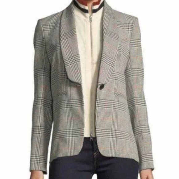 Veronica Beard Plaid Eva Dickey Jacket Blazer Size 8 - Picture 2 of 13